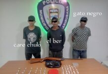 Detienen a tres microtráficantes en Bella Vista