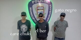 Detienen a tres microtráficantes en Bella Vista