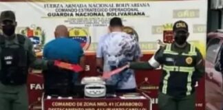 Militar transportaba droga desde Punto Fijo hasta Caracas