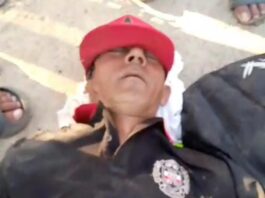 Motorizado conducía borracho y deslizó en la Bajada de Guaranao