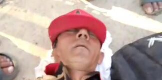 Motorizado conducía borracho y deslizó en la Bajada de Guaranao