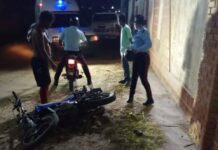 Motorizado se mató en deslizamiento de moto
