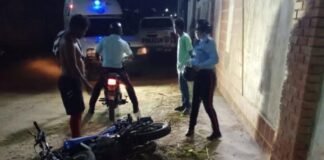 Motorizado se mató en deslizamiento de moto