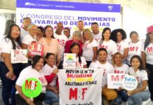 Los Taques dijo presente en el V Congreso del Movimiento Bolivariano de Familias