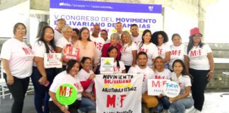 Los Taques dijo presente en el V Congreso del Movimiento Bolivariano de Familias