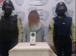 Polimiranda aprehendió a mujer por hurto