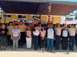 Calidad Educativa Los Taques resaltó la Siembra de Hugo Chávez