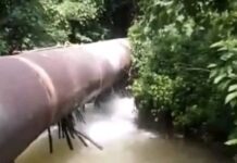 Bote de agua en el El Taparon deja sin servicio a varios sectores de Cumarebo
