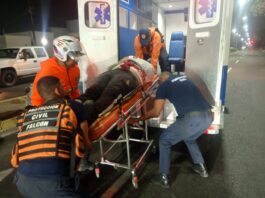 Tres lesionados por accidente de moto en Punto Fijo