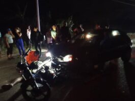 Accidente en Boca de Aroa dejó una persona lesionada