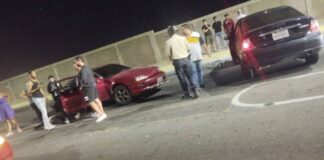 Colisión de vehículos dejó dos lesionados en Las Margaritas