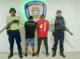 Detenidos por agredir físicamente a una dama