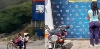 Imputada mujer que llevaba cuatro niños en una moto