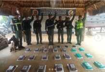 Localizan 26 panelas de droga flotando en playa de la Costa Oriental de Falcón