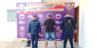 Maltrató a su pareja y quedó detenido en Punto Fijo