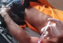 Motorizado deslizó en El Elevado de La Vela