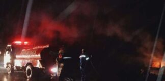 Mueren calcinadas cuatro personas en Portuguesa