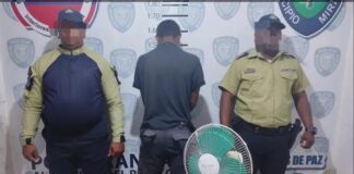 Polimiranda aprehendió a hombre solicitado por diversos delitos