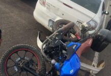 A motorizada se les fueron los frenos en la Intercomunal Alí Primera