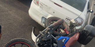 A motorizada se les fueron los frenos en la Intercomunal Alí Primera