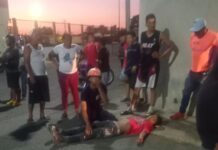 En Fotos| Colisión entre moto y Optra en el centro de Punto Fijo