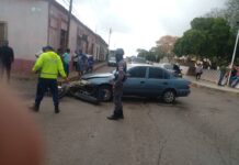 Conductor involucrado en colisión suscitada en Pueblo Nuevo es de Punto Fijo