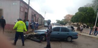 Conductor involucrado en colisión suscitada en Pueblo Nuevo es de Punto Fijo