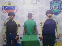 Detenido por posesión de droga en Coro