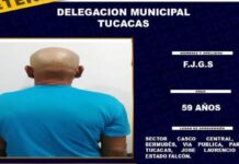 Detenido solicitado en Tucacas