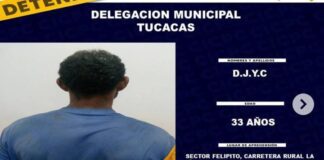 Detenido por violencia de género en Tucacas