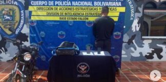 Detienen a sujeto con diez panelas de droga en Tucacas