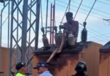 Hombre sufre descarga eléctrica al intentar hurtar en una subestación