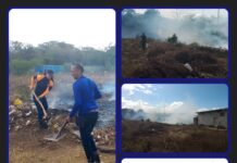 Incendio en la EPN Juan De Dios Monzón puso a correr al personal docente