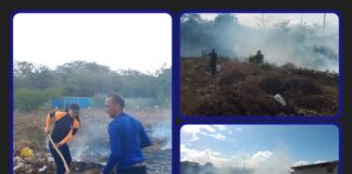 Incendio en la EPN Juan De Dios Monzón puso a correr al personal docente