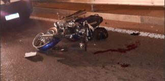 Motorizado chocó con una vaca que lo sacó de circulación en El Vínculo