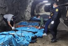 Hallan a 13 trabajadores muertos dentro de una mina en Perú