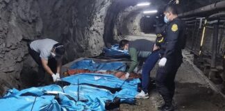 Hallan a 13 trabajadores muertos dentro de una mina en Perú