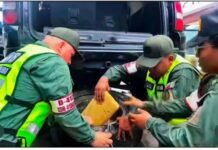 Transportaban 88 panelas de droga en grúa y caucho de repuesto