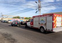 Accidente en Caja de Agua dejó dos lesionadas