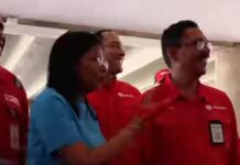 Delcy Rodríguez inspeccionó operatividad en el CRP