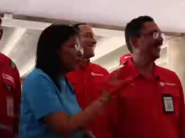 Delcy Rodríguez inspeccionó operatividad en el CRP