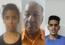 Detenido trío hamponil