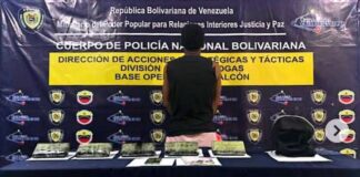 Detienen a Yoandry con cinco panelas de droga en Santa Rosalía