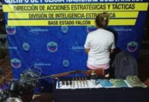 Detienen a mujer con dos panelas de droga en La Vela