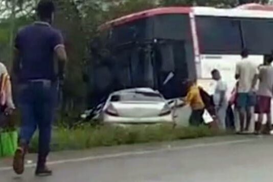 Dos muertos por choque en La Curva del Bagre