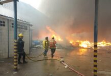 Incendio en la Zona Franca se trató de desechos sólidos