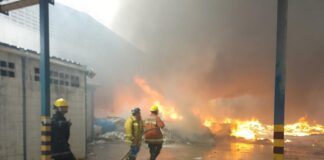 Incendio en la Zona Franca se trató de desechos sólidos