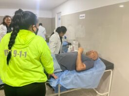 Gobierno municipal apoyó jornada voluntaria de donación de sangre