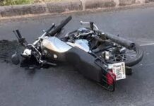 Lesionado motorizado en El Calvario de Puerto Cumarebo