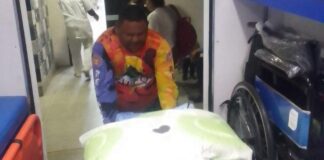 Mujer salvó milagrosamente durante colisión de motos en Chichiriviche